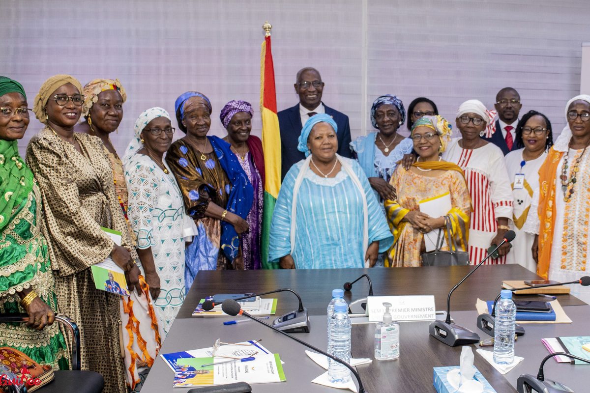 Le Premier ministre a reçu l’antenne des femmes éducatrices de Guinée