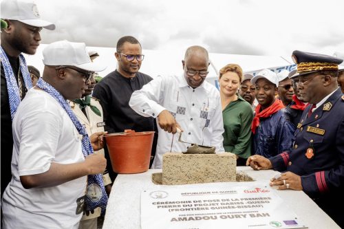 Route internationale Boké-Quebo : Les travaux de construction sont lancés