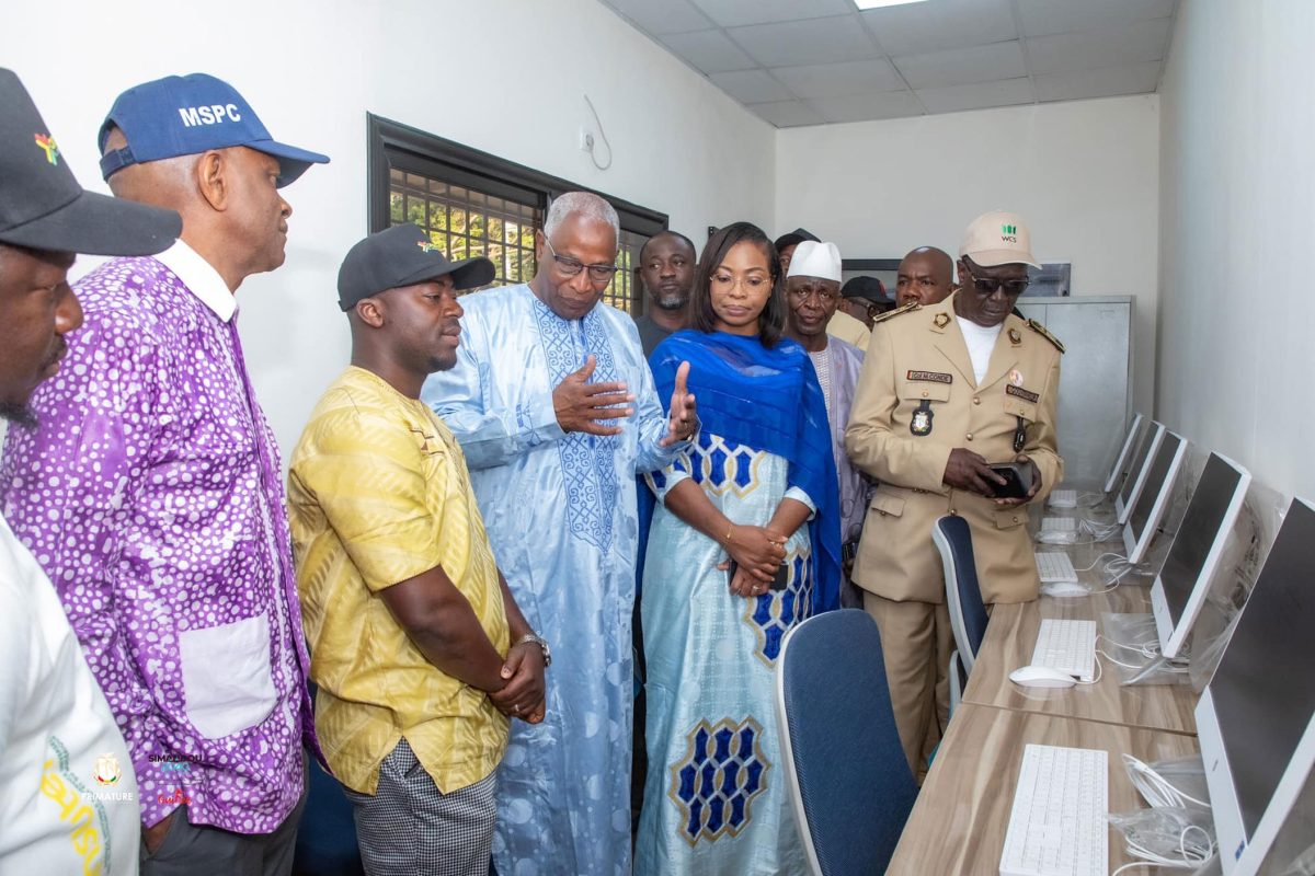 KANKAN : LE PREMIER MINISTRE A INAUGURÉ LE HUB NUMÉRIQUE DE LA PRÉFECTURE