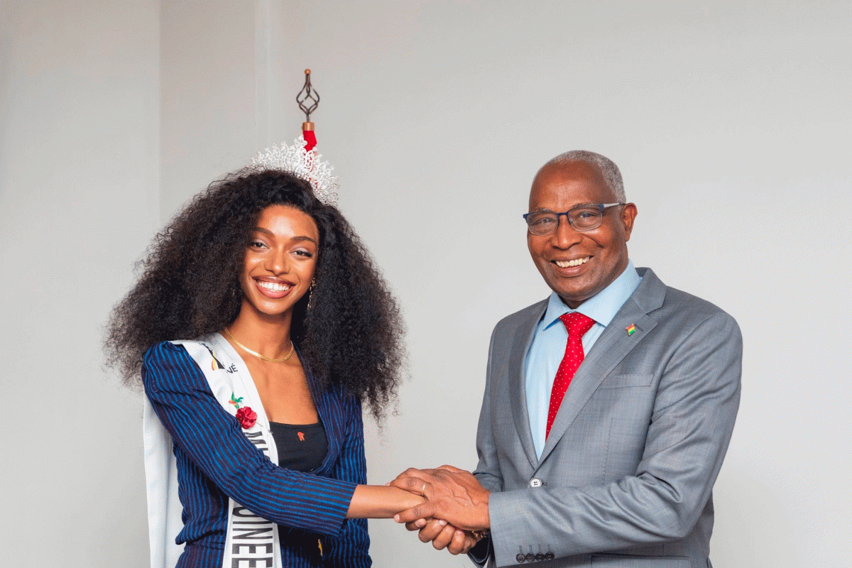 MISS GUINÉE 2025 REÇUE PAR LE PREMIER MINISTRE
