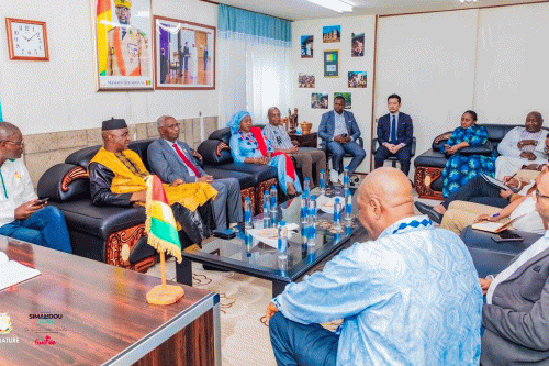 VISITE DU PREMIER MINISTRE À LA CHANCELLERIE DE GUINÉE AU JAPON : UN REGARD SUR LES CONDITIONS DE TRAVAIL ET LES PRÉOCCUPATIONS DES GUINÉENS