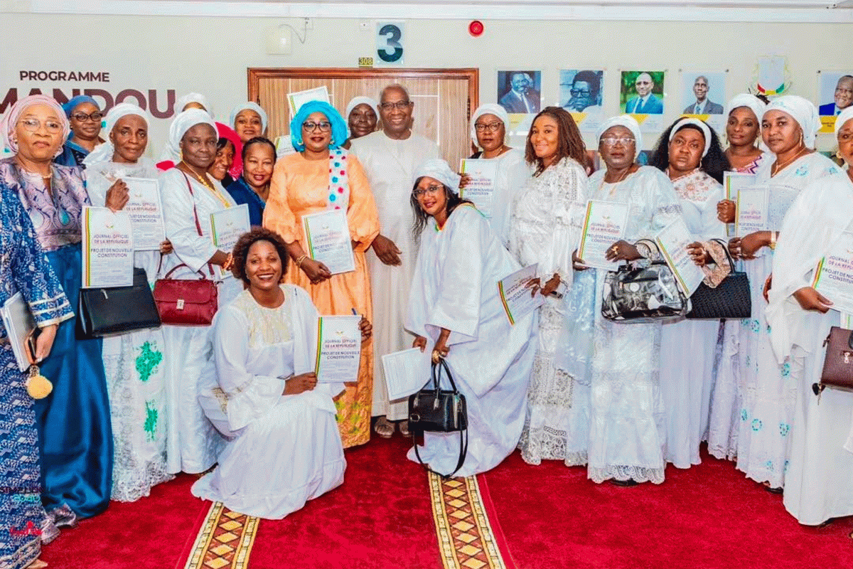 LE PREMIER MINISTRE A REÇU LE BUREAU NATIONAL DES FEMMES ET FILLES DE GUINÉE
