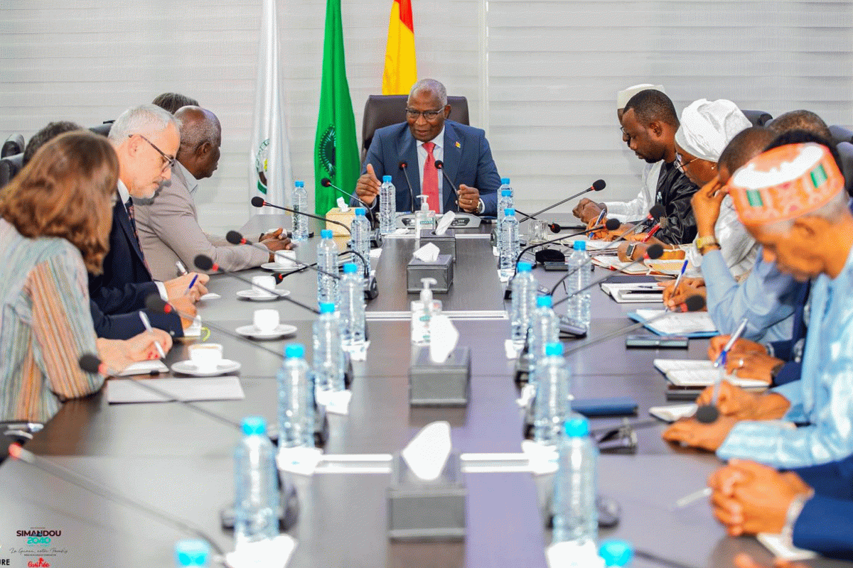 LES PARTENAIRES INTERNATIONAUX SALUENT LES AVANCÉES DE LA GUINÉE ET RÉITÈRENT LEUR SOUTIEN AU GOUVERNEMENT.