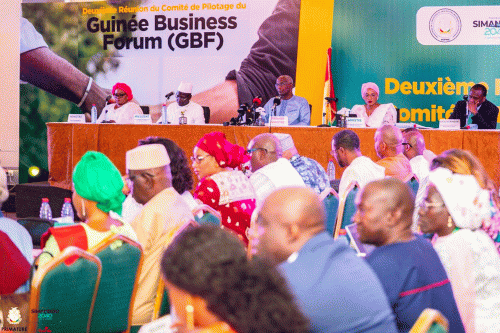 LE PREMIER MINISTRE OUVRE LA DEUXIÈME RÉUNION DU COMITÉ DE PILOTAGE DU GUINEA BUSINESS FORUM (GBF)