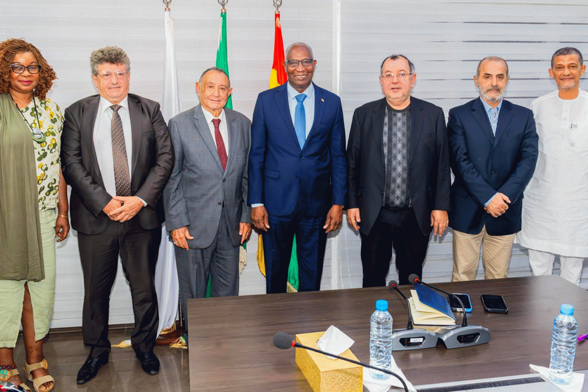 ALY SAADI REAFFIRME LE SOUTIEN DE LA COMMUNAUTE LIBANAISE AU GOUVERNEMENT GUINEEN