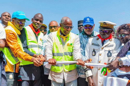 INAUGURATION DE LA CENTRALE À OXYGÈNE DE L’HÔPITAL RÉGIONAL DE BOKÉ