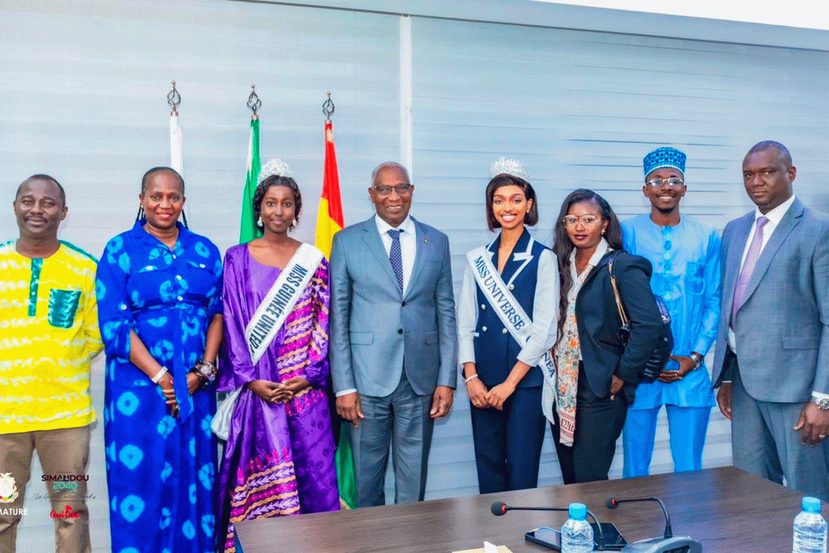 LE PREMIER MINISTRE ENCOURAGE MISS GUINEE 2024 AVANT LES COMPETITIONS INTERNATIONALES