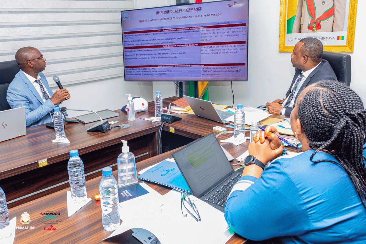 EVALUATION 2025 : LE MINISTRE DE L’ENSEIGNEMENT TECHNIQUE MET EN AVANT MODERNISATION ET EMPLOYABILITÉ