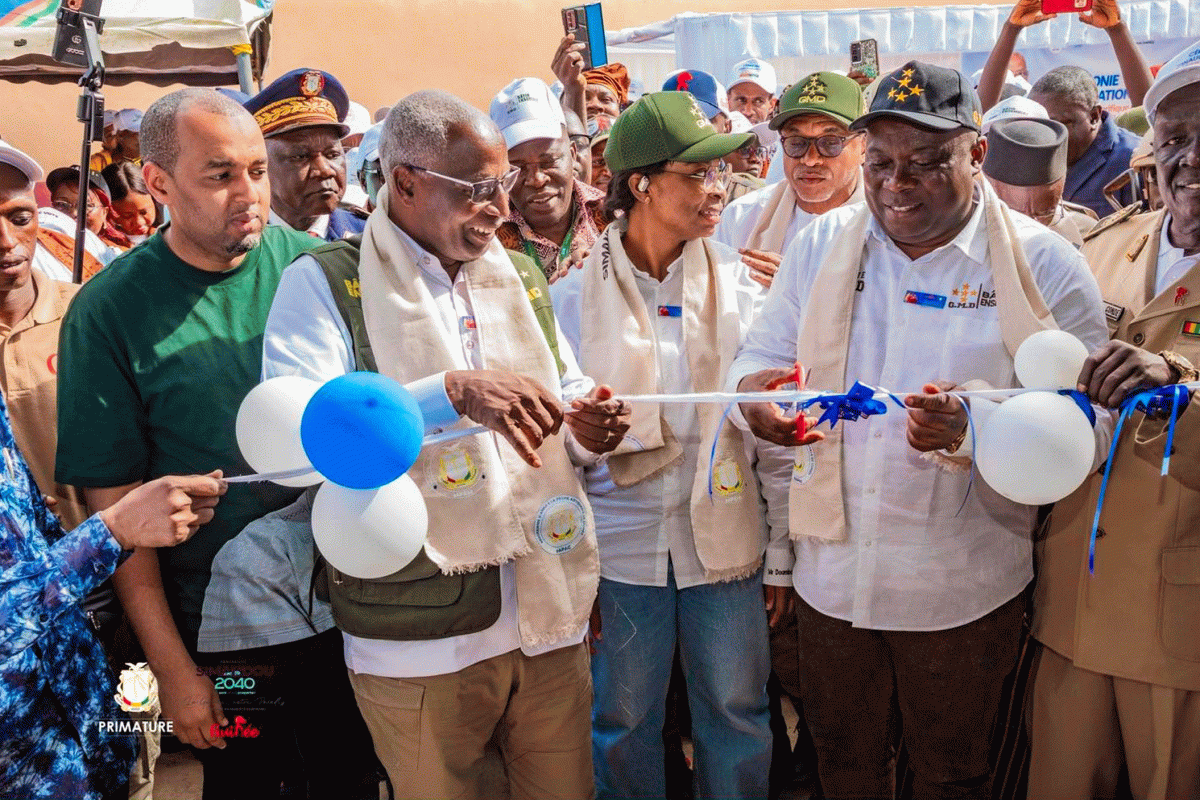 INAUGURATION DE L’ENTREPOT FRIGORIFIQUE REGIONAL DE NZEREKORE