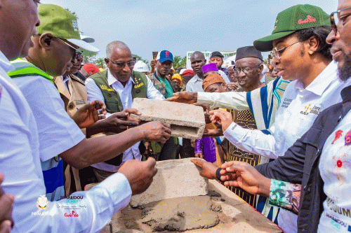 LANCEMENT OFFICIEL DES TRAVAUX DE LA RN11 A NZEREKORE