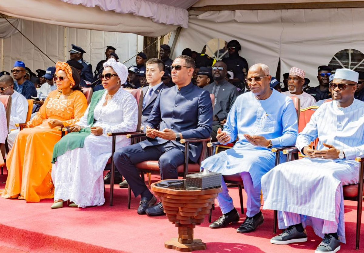 INAUGURATION DU NOUVEAU SIÈGE DE LA POLICE RÉGIONALE DE CONAKRY